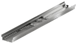ACO Profiline fixe Bauhöhe Baubreite 200 mm – Stahl verzinkt