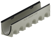 ACO DRAIN® Multiline NX - Rinnenkörper ohne Sohlengefälle, 1000 mm