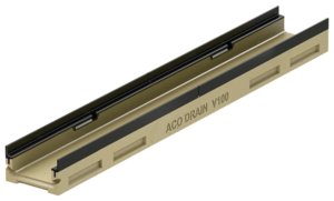 ACO DRAIN® Multiline - Flachrinnen ohne Sohlengefälle, 1000 mm