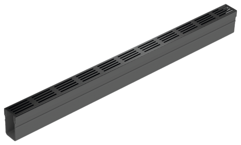 ACO Slimline Mit Aluminiumrost 654751
