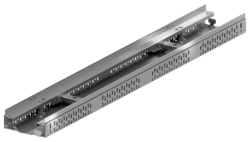 ACO Profiline höhenverstellbar Baubreite 130 mm – Edelstahl