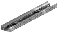 ACO Profiline höhenverstellbar Baubreite 130 mm – Edelstahl