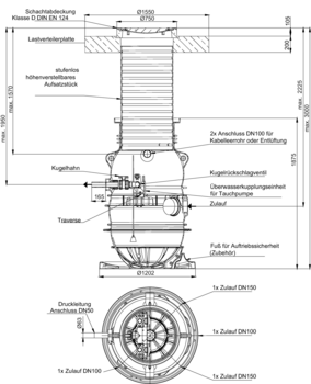 Maßzeichnung Maßzeichnung