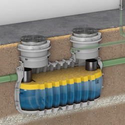 Horizontalbauweise aus Polyethylen