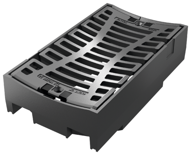 Rinnenform Rost In Multitop-design 600867