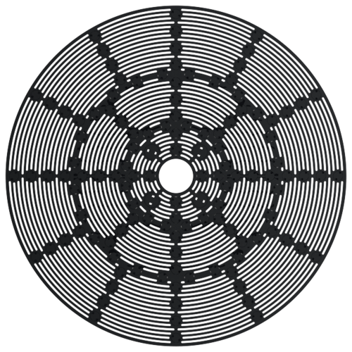 Baumroste Rund 604946