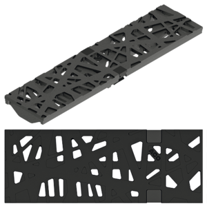 ACO Drainlock Roste, NW 100, Klasse C 250