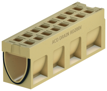 ACO DRAIN® Monoblock RD 200 V - monolithische Entwässerungsrinne