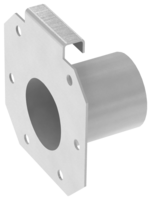 Stirnwand mit Stutzen OD 50 mm - ACO modulare Schlitzrinne 20 Stirnwand mit Stutzen OD 50 mm - ACO modulare Schlitzrinne 20