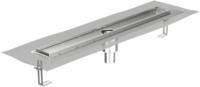 Rinnenkörper, Einbauhöhe Oberkante Estrich: 15 – 140 mm