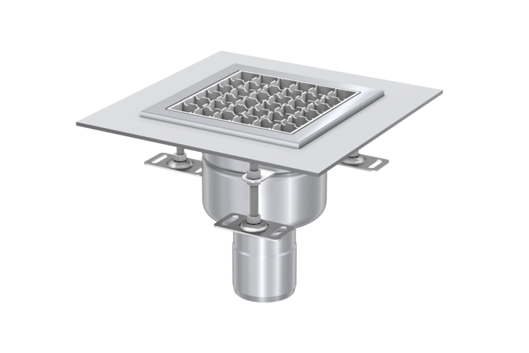 Parkdeckablaeufe Edelstahl 600308