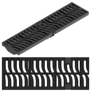 ACO Drainlock Roste, NW 100, Klasse C 250