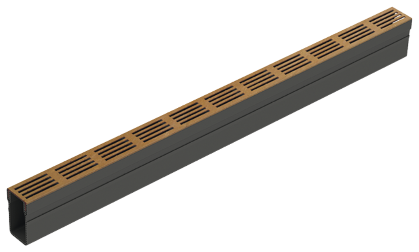 ACO Slimline Mit Stahlrost 654753