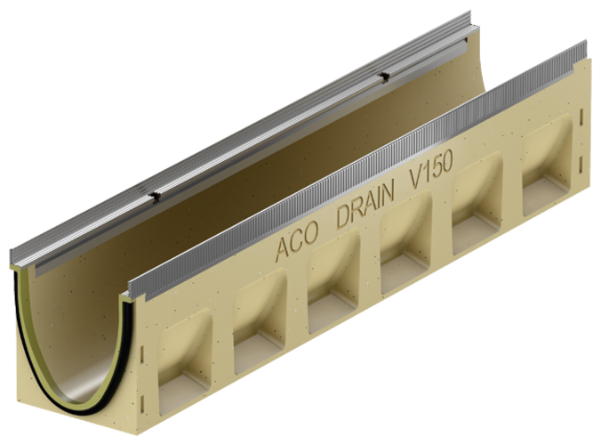 ACO Drain Multiline Seal In - Rinnen Ohne Sohlengefaelle 1000 Mm 335458