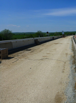 ACO Referenz Autobahn A4: Einbau der Monoblock Entwässerungsrinne