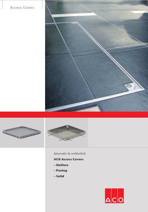 ACO Prospekt Access Covers Abdeckungen ACO Prospekt Access Covers Abdeckungen