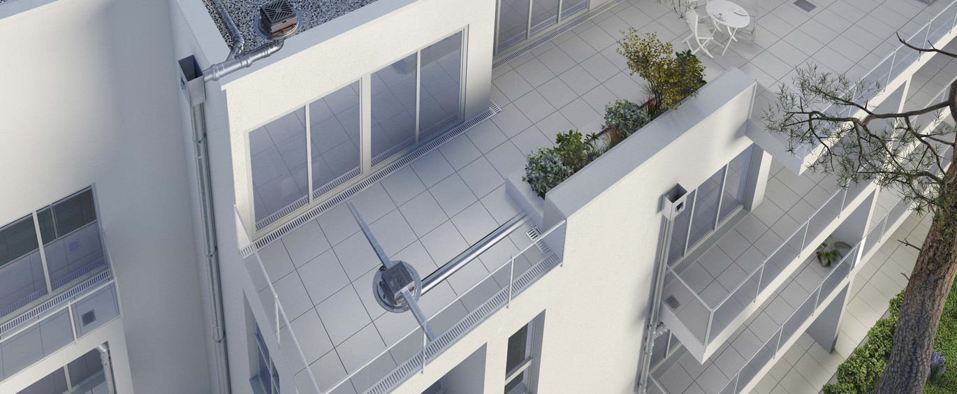 ACO Lösungen für Balkon und Terrassen Headerbild ACO Lösungen für Balkon und Terrassen