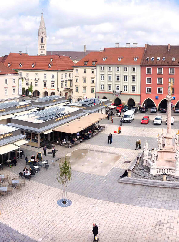 ACO Österreich Referenz Marienmarkt Wiener Neustadt Teaser ACO Österreich Referenz Marienmarkt Wiener Neustadt Teaser