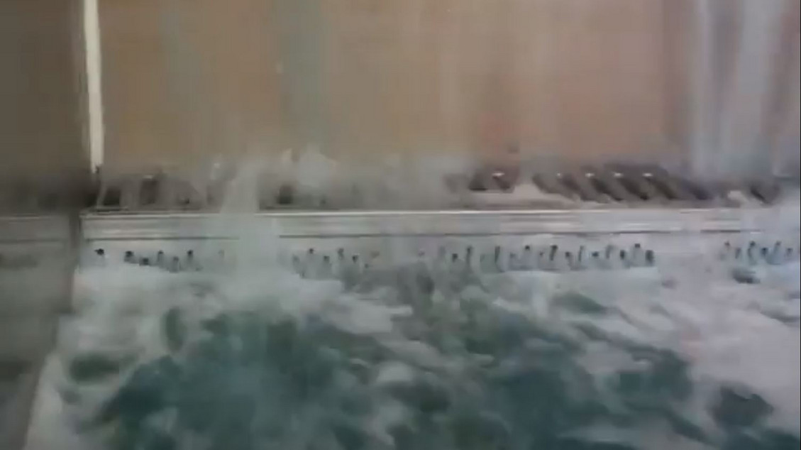 Dränageleistung offener Querschnitt