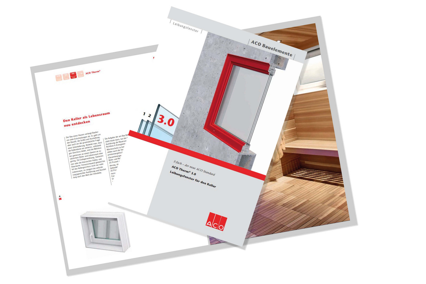 ACO Prospekt Kellerfenster Therm 3.0