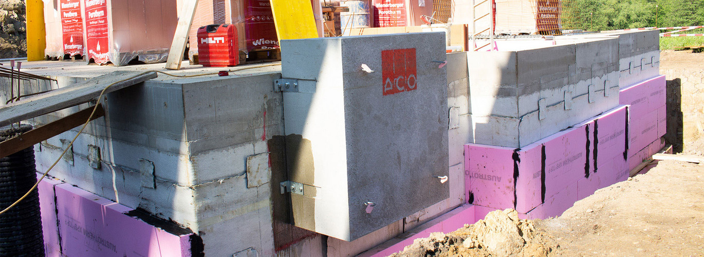 ACO Österreich Referenz Einfamilienhäuser Steiermark Header