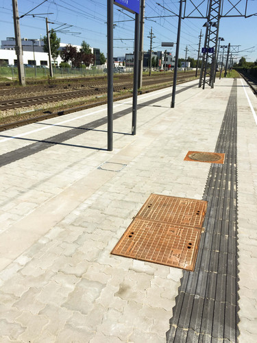 ACO Österreich Referenz Bahnhof Gunskirchen Bild2