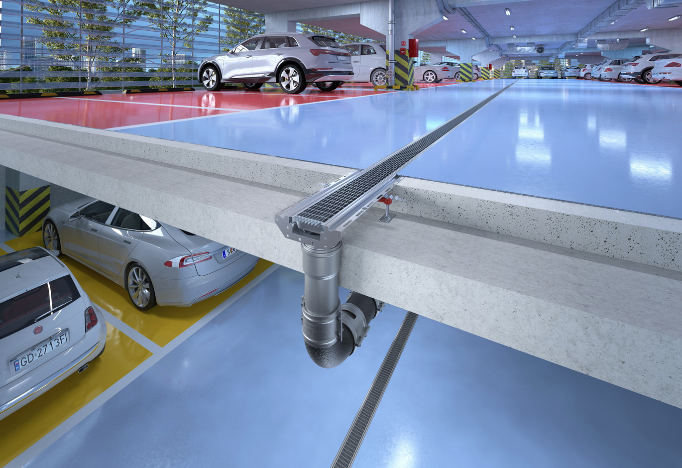 ACO Deckline E100 OS Without Flange