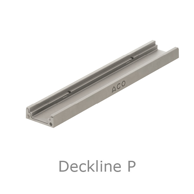 Abbildung ACO Deckline P Parkdeckrinne aus Polymerbeton