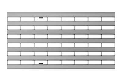 ACO Multiline Profilrost aus Edelstahl