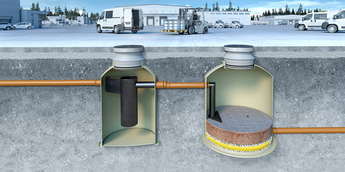 Sedimentationsanlage aus GFK - ACO Sedismart G Sedimentationsanlage aus GFK - ACO Sedismart G Headerbild