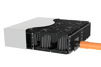 ACO Stormbrixx halber Block Produktbild