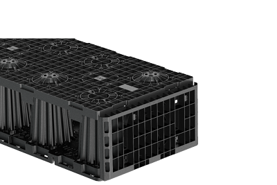 ACO Stormbrixx HD Half Height With One Side Pannel
