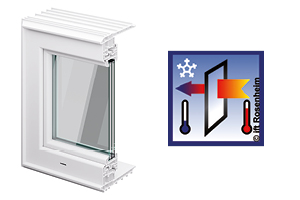 Produktabbildung ACO Therm 3.0 Leibungsfenster für den Keller mit 3-fach Wärmeschutzverglasung