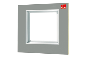 Produktabbildung ACO Therm Block Montagedämmplatte mit integrierter Fensterzarge