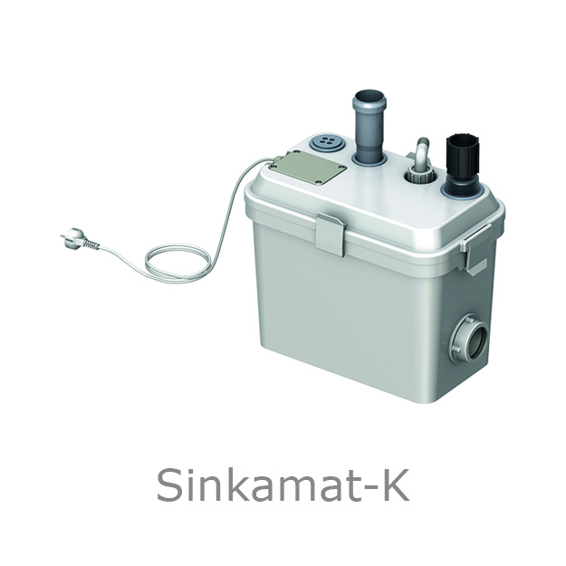 ACO Hebeanlage Sinkamat-K für fäkalienfreies Abwasser zur Unterflurinstallation und Freiaufstellung