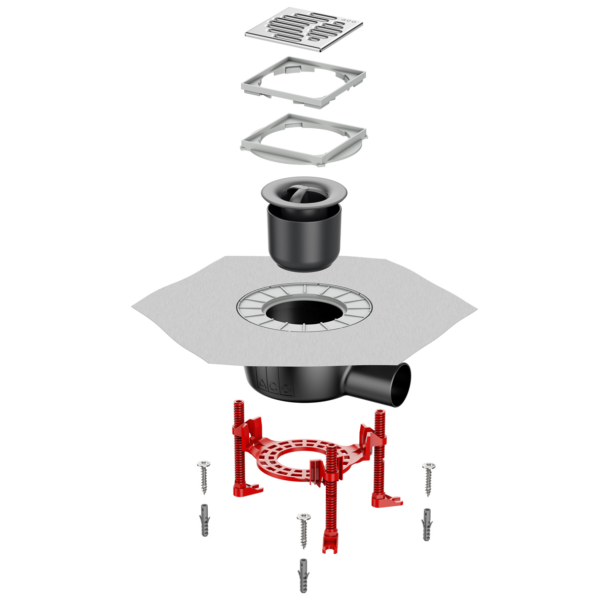 ACO Badablauf Easyflow  System