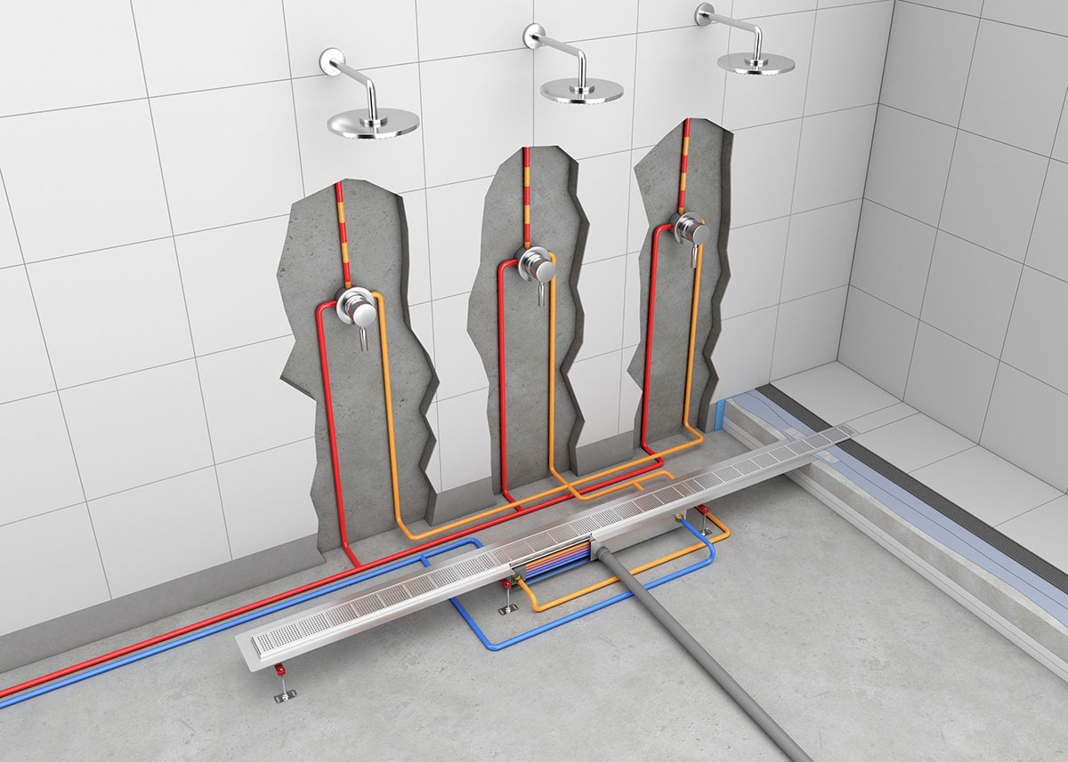 ACO-Duschrinne-ShowerDrain-Public-X-Waermetauschrinne-Funktionsprinzip