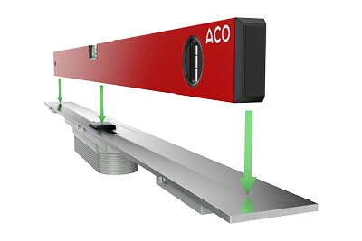 ACO Duschrinne ShowerDrain S Gefälle