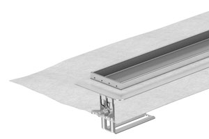 ACO ShowerDrain E+ Duscherinne mit einfacher Höhenanpassung
