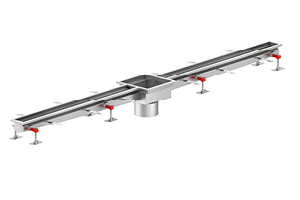 Edelstahl Kompaktkastenrinne