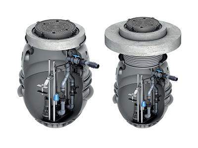 Produktbild Fertigpumpstation Powerlift-P