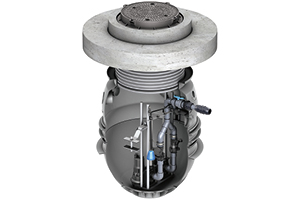 ACO Pumpstation Powerlift-P für Belastungsklasse D400