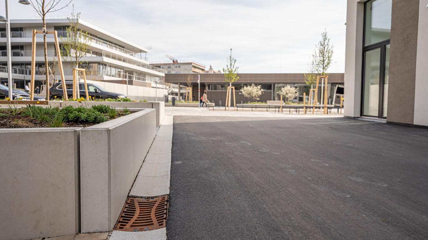ACO Österreich Referenz Green City - Seestadt Aspern