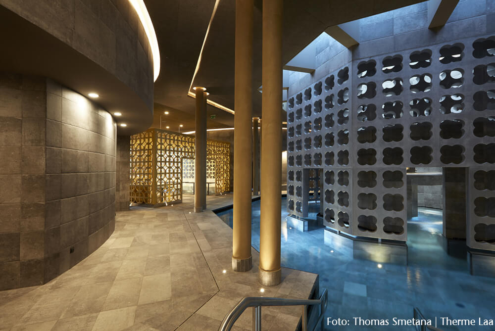 ACO Österreich Referenz Therme Laa Silent Spa Teaser