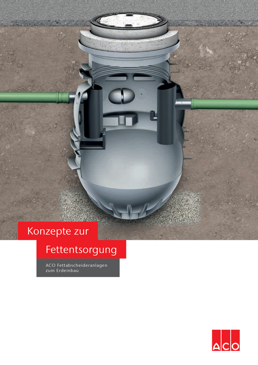 ACO Fettabscheider zum Erdeinbau