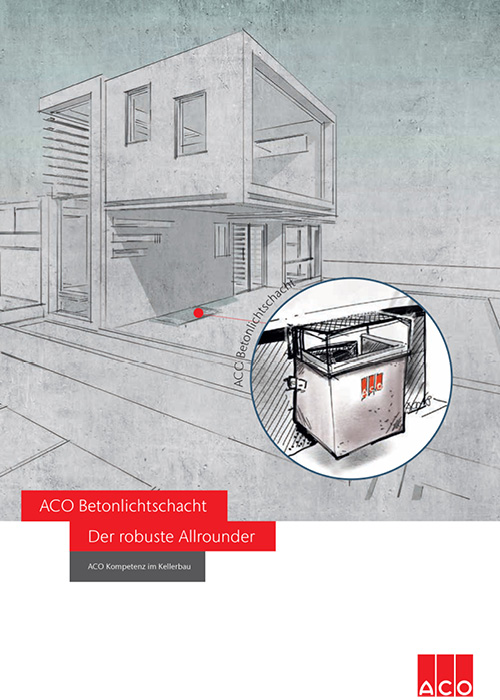 ACO Prospekt Betonlichtschacht