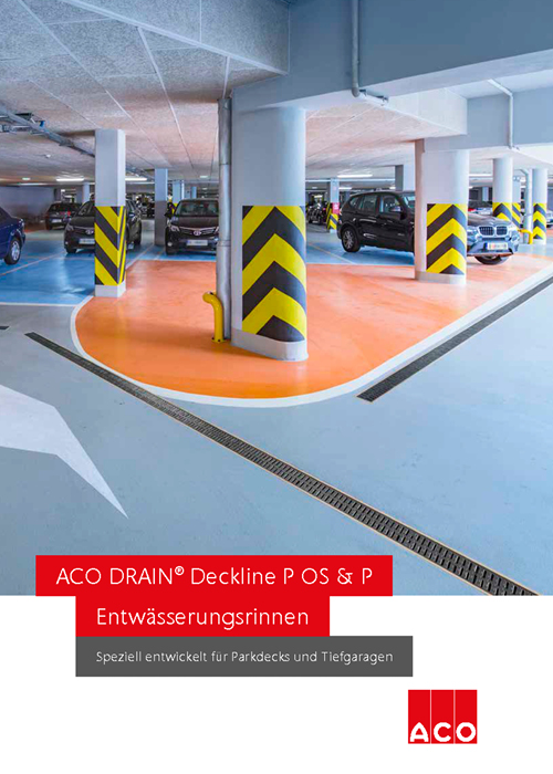 ACO Prospekt DRAIN® Deckline Entwässerung