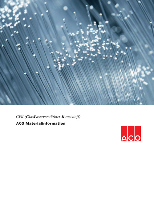 ACO Prospekt GFK Materialinformation