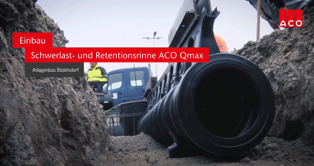 Einbau Retentionsrinne Qmax