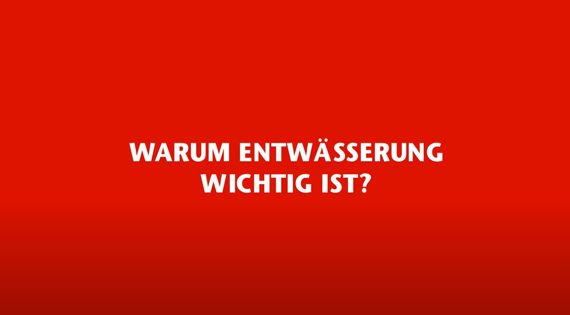 ACO HygieneFirst - Warum Entwässerung wichtig ist